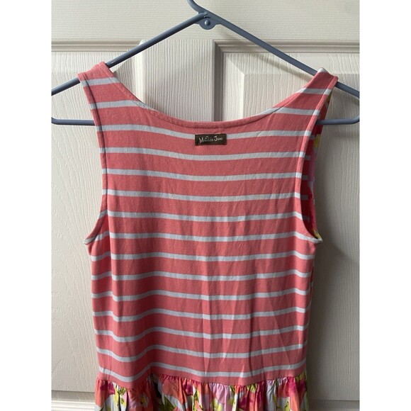 Matilda Jane S Women's Happy & Free Seven Seas Tank Dress Floral Spring - Picture 4 of 11